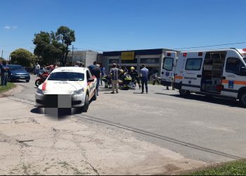 Leones: Dos accidentes en el día de ayer con motos involucradas