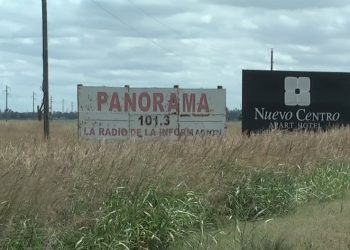 Banquinas descuidadas y faltas de luces en el puente de Ruta Nº 12