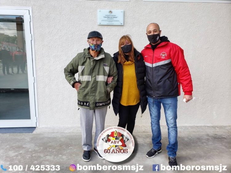 Bomberos inauguraron los nuevos vestuarios en el cuartel