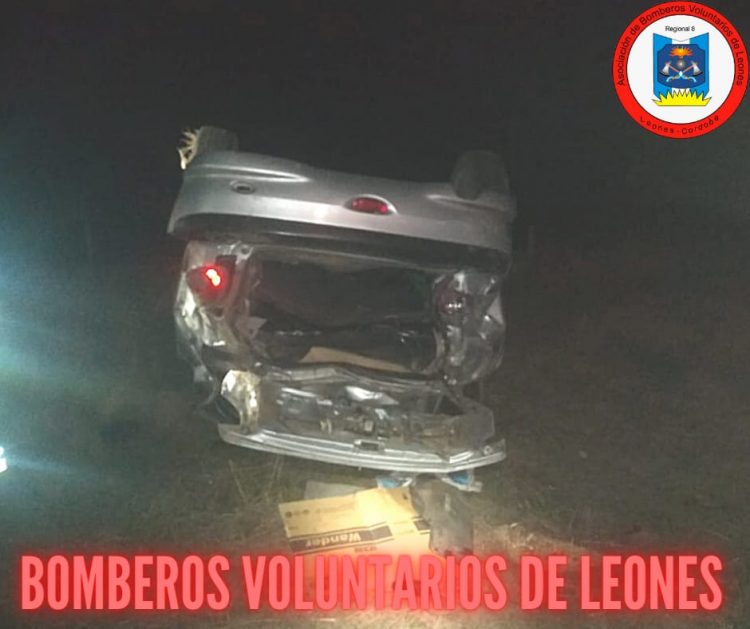 Leones: Accidente fatal sobre Ruta E-59 km 21