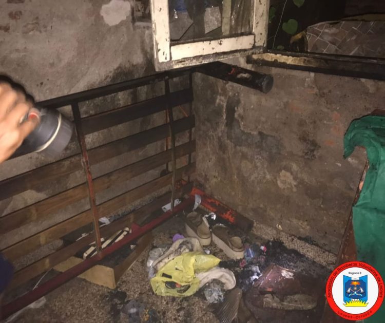 Leones: Se incendió una habitación de una vivienda