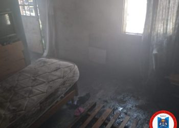 Leones: Incendio en una vivienda en Bv. Guemes y Buenos Aires