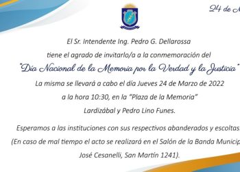 Acto por el «Día Nacional de la Memoria por la Verdad y la Justicia»