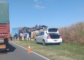 Inriville: accidente auto-camión relatado por uno de sus protagonistas