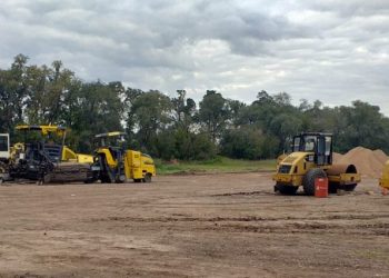 Avanza la re-pavimentación de circunvalación Este