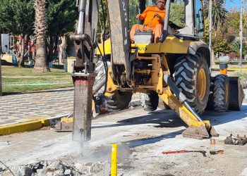 Está en ejecución el «Canal Pluvial Área Central»