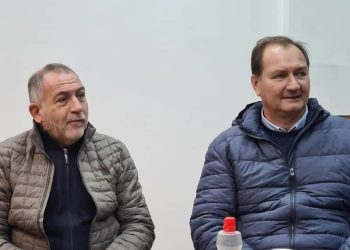 El senador Luis Juez se reunió con el Int. Pedro Dellarossa