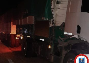Leones: Colisionaron dos camiones en autopista Córdoba-Rosario