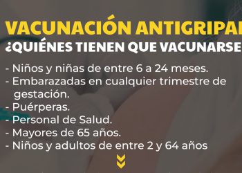 Comenzó la vacunación antigripal en los Periféricos