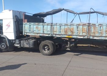 Accidente en Ruta Nº 9 a la altura de la rotonda Este