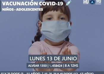 Calendario semanal vacunación COVID-19