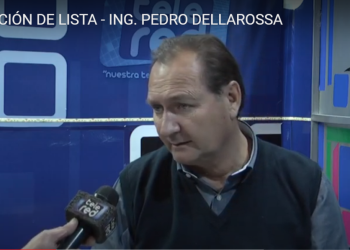 El Int. Pedro Dellarossa habló de la alianza y de su relación con Verónica
