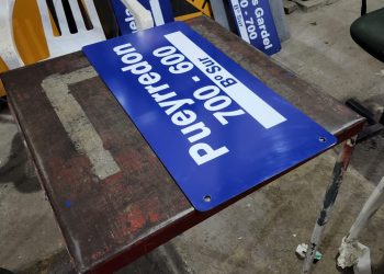 Taller de señalización: Producción de nomencladores