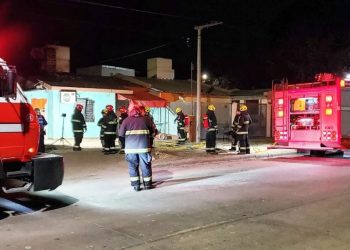 Incendio de vivienda en Calle del Niño