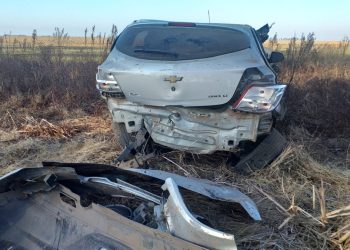 Leones: Accidente en solitario en Ruta Nº 9 (km 459/60)