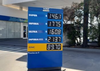 Nuevo aumento de combustibles