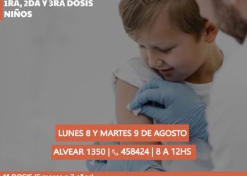 Cronograma semanal de vacunación Covid-19
