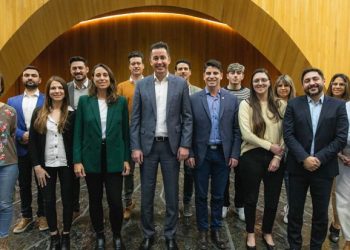 Manuel Calvo se reunió con la Mesa Córdoba Joven Productiva