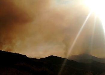 La lluvia trae alivio a los incendios en Traslasierra