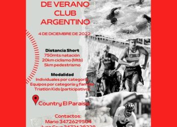 Se viene el Triatlón de verano 2022