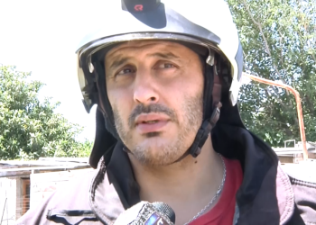 Incendio en vivienda de calle Colombia