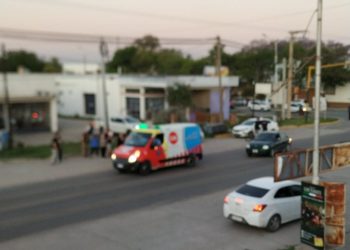 Accidente de moto en Ruta Nº 9