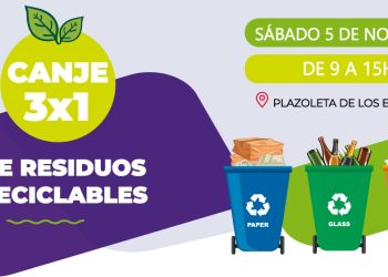 Este Sábado se realiza el Canje 3×1