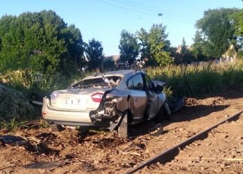 Armstrong: cayó un auto del puente, en Ruta 178, con fatal desenlace