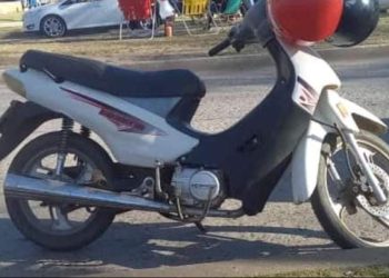 Moto Corven Energy 110cc, robada en calle Beiró