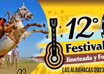 Llega el Festival de Jineteada y Folclore a Las Albahacas