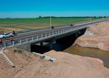 Schiaretti habilitó obras de infraestructura vial en el departamento Unión