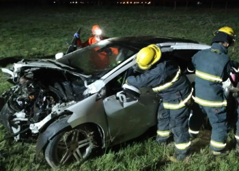 Gral. Roca: despiste en solitario, Autopista 9 Km 418