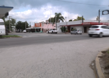 YPF «Panamericana» afectada por la obra de desagüe