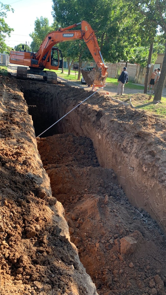 Avanza con buen ritmo y sin pausa, la obra de desagüe pluvial – Red ...