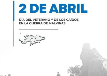 Acto homenaje a los veteranos y a los caídos en la Guerra de Malvinas