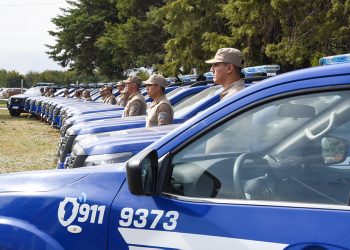 Policía: la Patrulla Rural recibió 14 camionetas cero kilómetro