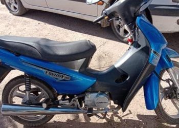 Robo de motocicleta Corven Energy 110 en barrio Sur