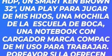 Entraron a una vivienda y robaron objetos tecnológicos