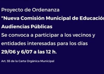 Nueva Comisión Municipal de Educación