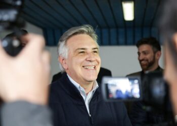 MARCOS JUAREZ: MARTIN LLARYORA VISITÓ LA CIUDAD