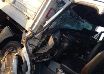Cañada de Gómez: accidente por alcance en autopista Córdoba-Rosario km 368
