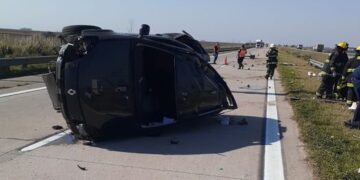 San Marcos Sud: Accidente en Autopista Km 479 y Rescate de persona en un tanque