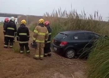 Accidente en solitario en Autopista Córdoba-Rosario km 431
