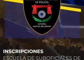 Convocatoria abierta: Escuela de Suboficiales de Policía “General Manuel Belgrano”, Ciclo Lectivo 2024