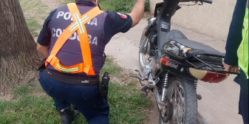 Se ejecutó el secuestro en la vía pública, de motocicleta que registraba «pedido de secuestro»