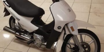 Leones: hurto de Motomel Blitz blanca