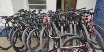 Monte Buey: allanamientos y secuestros de 17 bicicletas robadas