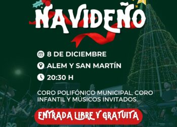 “Concierto Navideño” y encendido del árbol en la ciudad de Marcos Juárez