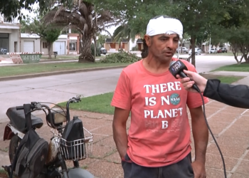 Protagonistas de la riña callejera, dan su versión