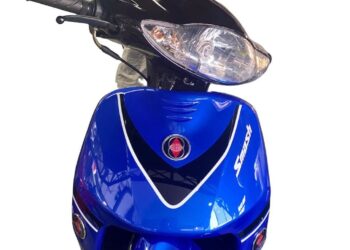 Sustrajeron una motocicleta Gilera Smash 110cc azul, de la Terminal de Omnibus
